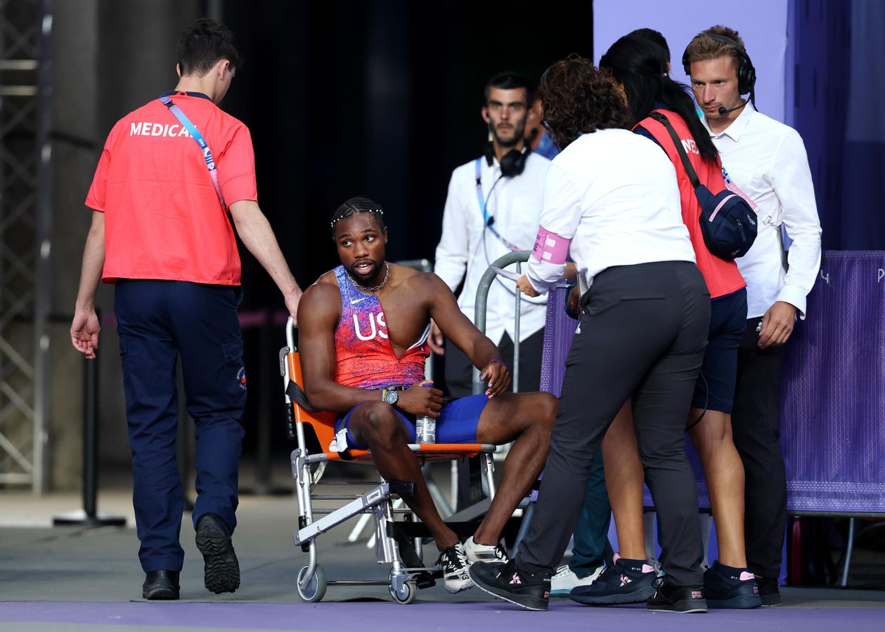 Noah Lyles has Covid-19 and wins bronze in the 200 meters at the Olympic Games in Paris