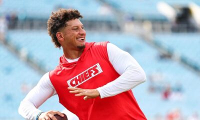 Patrick Mahomes doesn't know any music being played during the 2024 Chiefs Practice