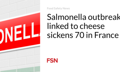 Salmonella outbreak linked to cheese sickens 70 people in France