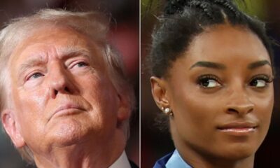 Simone Biles turns one of Donald Trump's controversial terms into a winning tweet