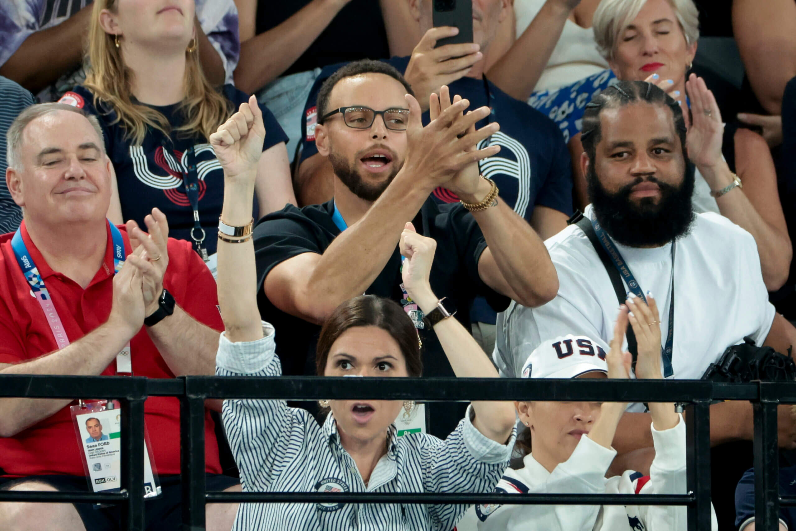 Steph, KD and US men's team enjoy Olympic memories off the field: 'I have to be a fan'