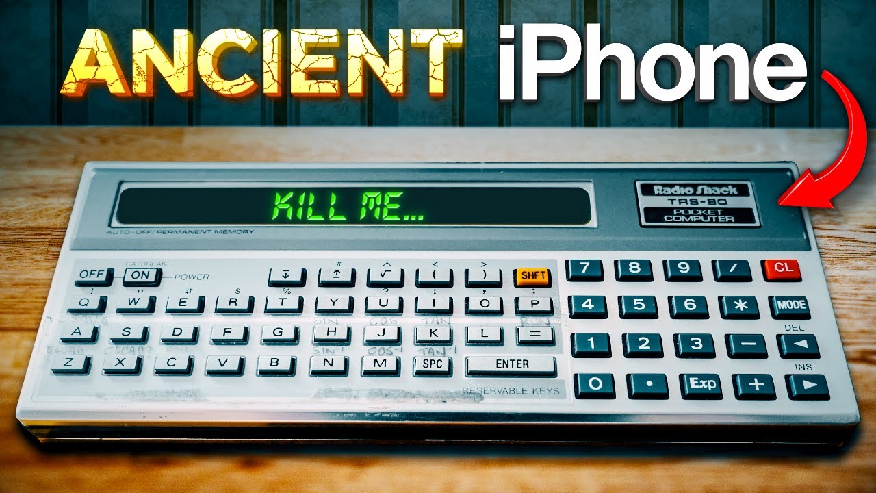 The horrible Radio Shack computer that became your phone