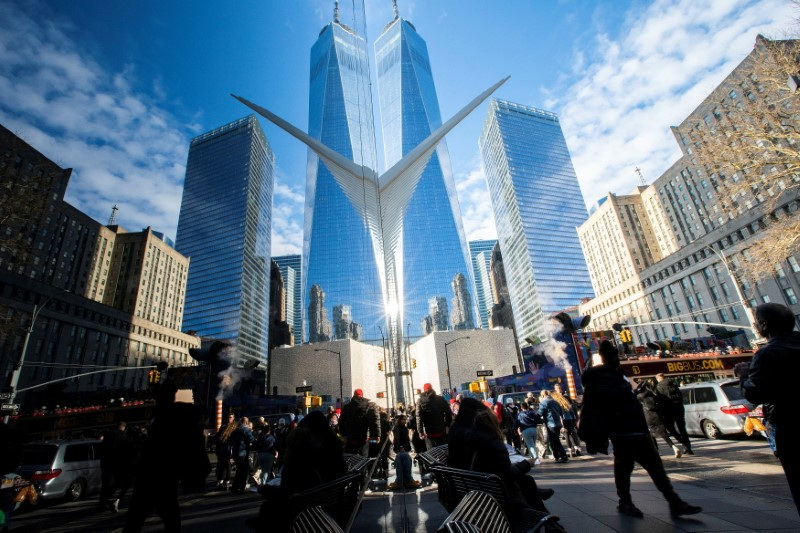 Wall Street's fear gauge has fallen to record levels after last week's massive spike