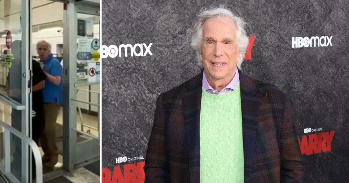 Watch Henry Winkler Rebel With Door-Blocking 'Lunatic'