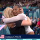 Watch Jordan Chiles react to winning Olympic bronze after shock change in score